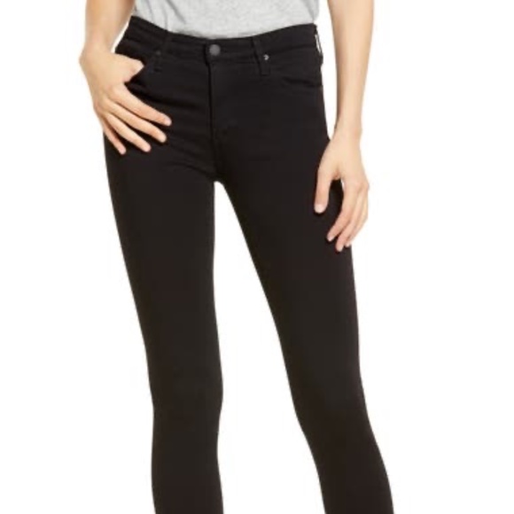 AG 'The Legging' Ankle Super Skinny Jeans (Super Black) - Picture 1 of 2